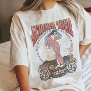 Retro The Aurora Tour 1Daisy Jones &amp Six Shirt