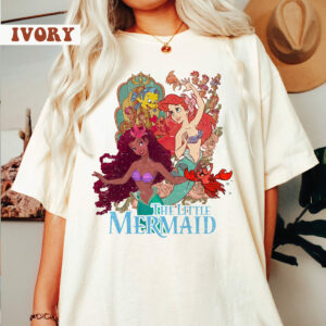 Retro The Little Mermaid Ariel Disneyland Trip Shirt