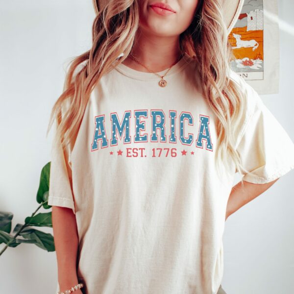 Retro USA 4th Of July America Patriotic Shirt
