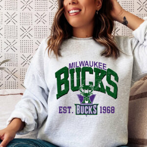 Retro Vintage Milwaukee Basketball 90s Sweatshirt