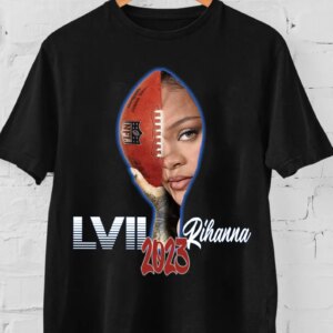 Rihanna Super Bowl 2023 Team Halftime American Football Shirt