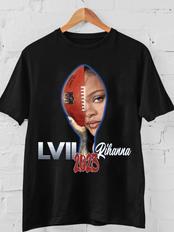 Rihanna Super Bowl 2023 Team Halftime American Football Shirt