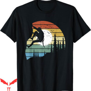 Rock Climbing T-Shirt Vintage Bouldering Rock