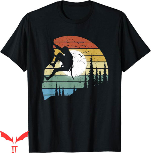 Rock Climbing T-Shirt Vintage Bouldering Rock