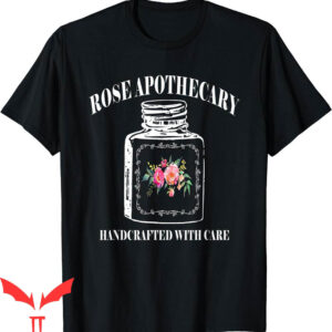 Rose Apothecary T-Shirt Handcrafted With Care Vintage