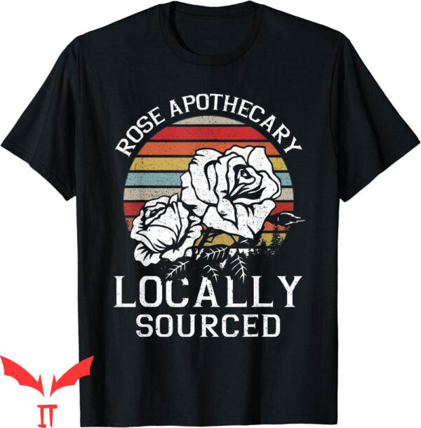 Rose Apothecary T-Shirt Vintage Locally Sourced Rose Lovers