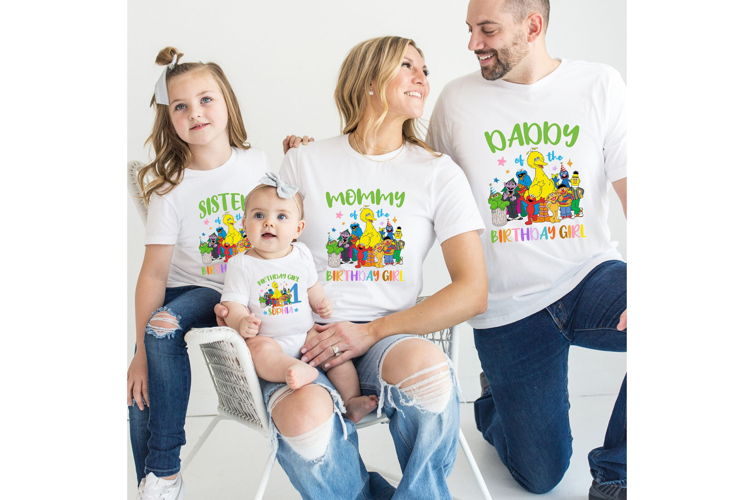 S-same S-reet Birthday Cartoon Shirt S-same S-reet Birthday Cartoon Shirt