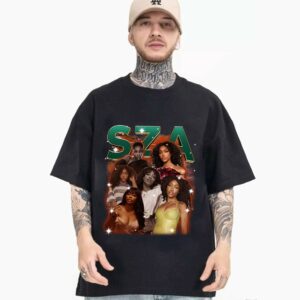 SZA 90s Vintage X Bootleg Style Rap Tee Retro Shirt