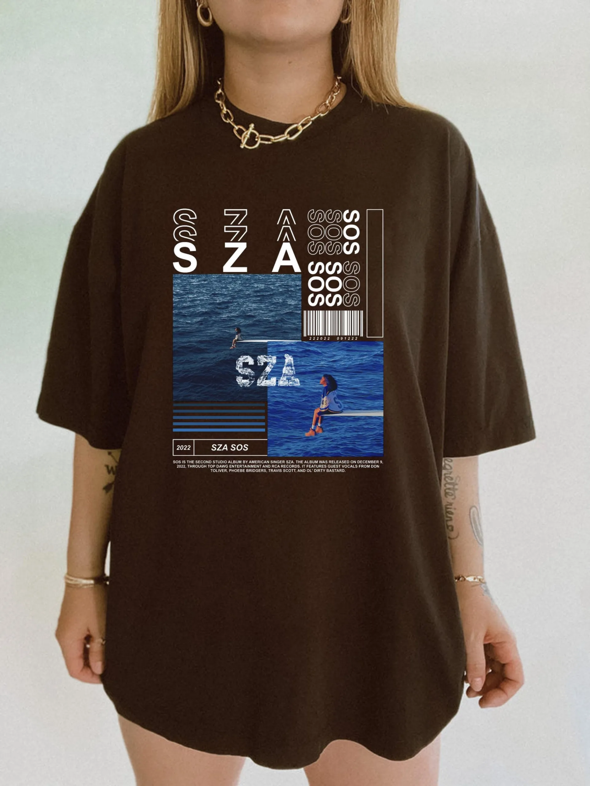 SZA SOS Bill Kill Ghost At The Machine Unisex Shirt SZA SOS Bill Kill Ghost At The Machine Unisex Shirt