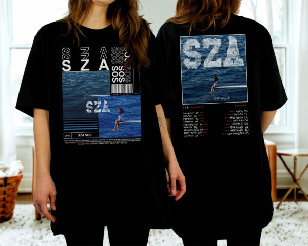 SZA SOS New Album North American Tour Shirt