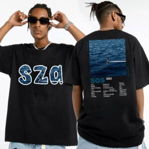 SZA SOS Tracklist Fan Shirt