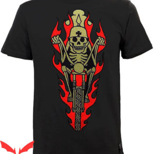 Sailor Jerry T-Shirt Tattoo Biker Skeleton Asphalt Funny