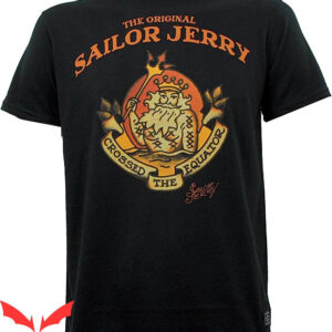 Sailor Jerry T-Shirt Tattoo Neptune Vintage Retro Tee