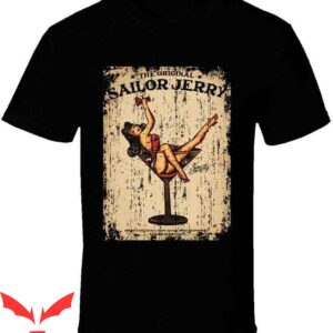 Sailor Jerry T-Shirt The Vintage Ad Poster Distressed