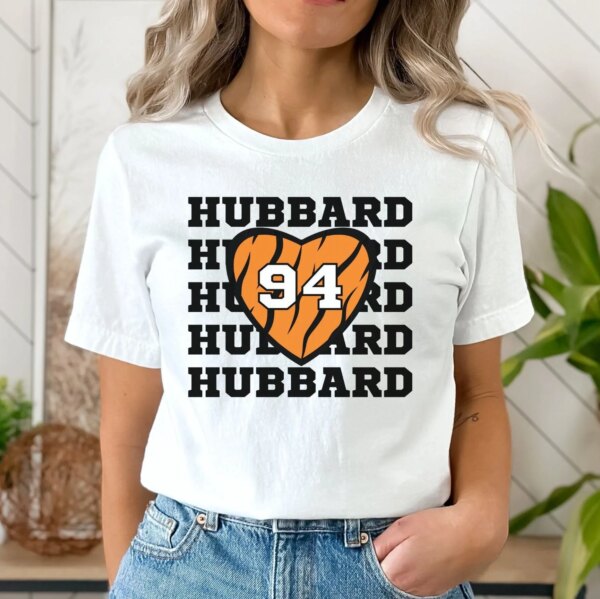 Sam Hubbard Cincinnati Bengals Valentine’s Day Women’s Shirt