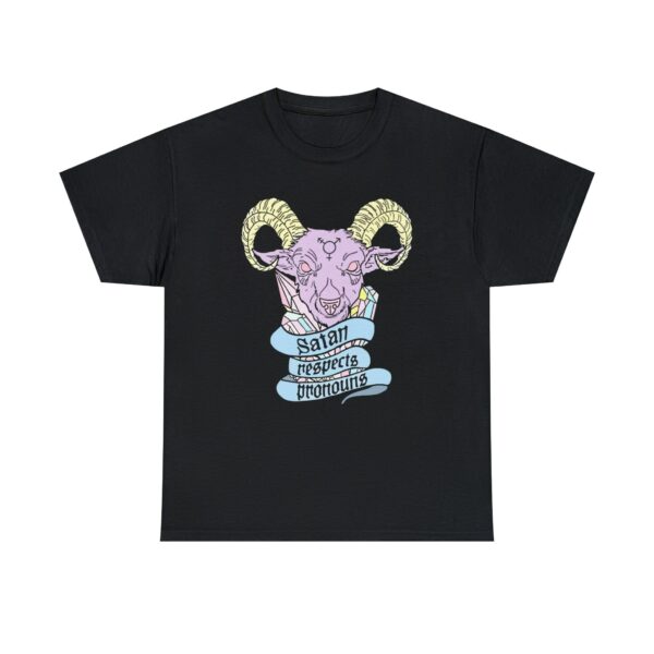 Satan Respects Pronouns Shirt
