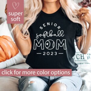 Senior Softball Mom Season Shirt For
