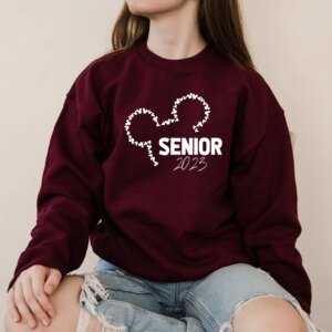 Seniors 2023 Disney Trip Back To School Graduation Sweatshirt Sweater