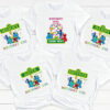 Sesame Street Theme Birthday Family Elmo T Shirt