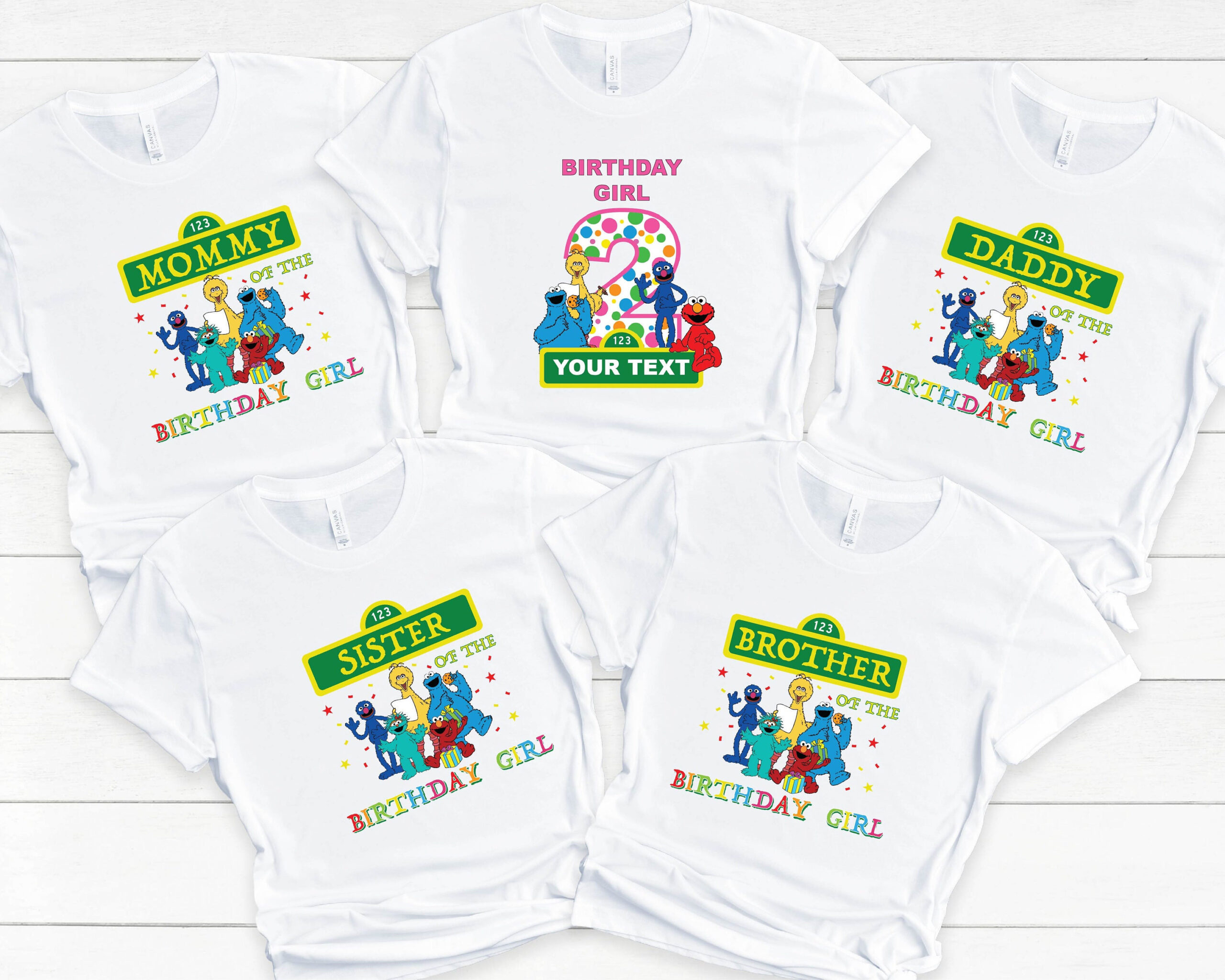 Sesame Street Theme Birthday Family Elmo T Shirt Sesame Street Theme Birthday Family Elmo T Shirt