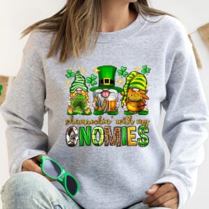Shamrockin’ With My Gnomies Irish Shirt