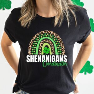 Shenanigans Coordinator St Patrick’s Day Lucky Irish Shirt