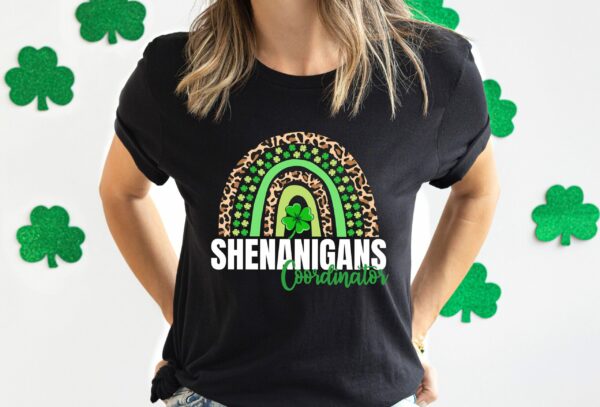 Shenanigans Coordinator St Patrick’s Day Lucky Irish Shirt