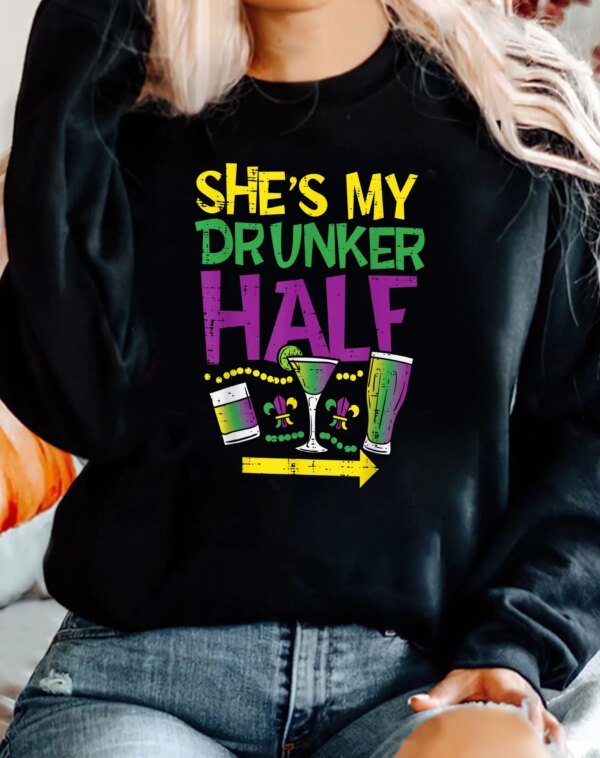 She’s My Drunker Half Mardi Gras 2023 Shirt