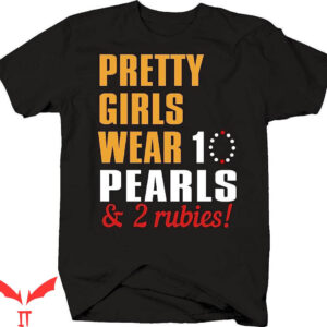 Sigma Gamma Rho T-Shirt Pretty Wear Pearls Rubies Sorority