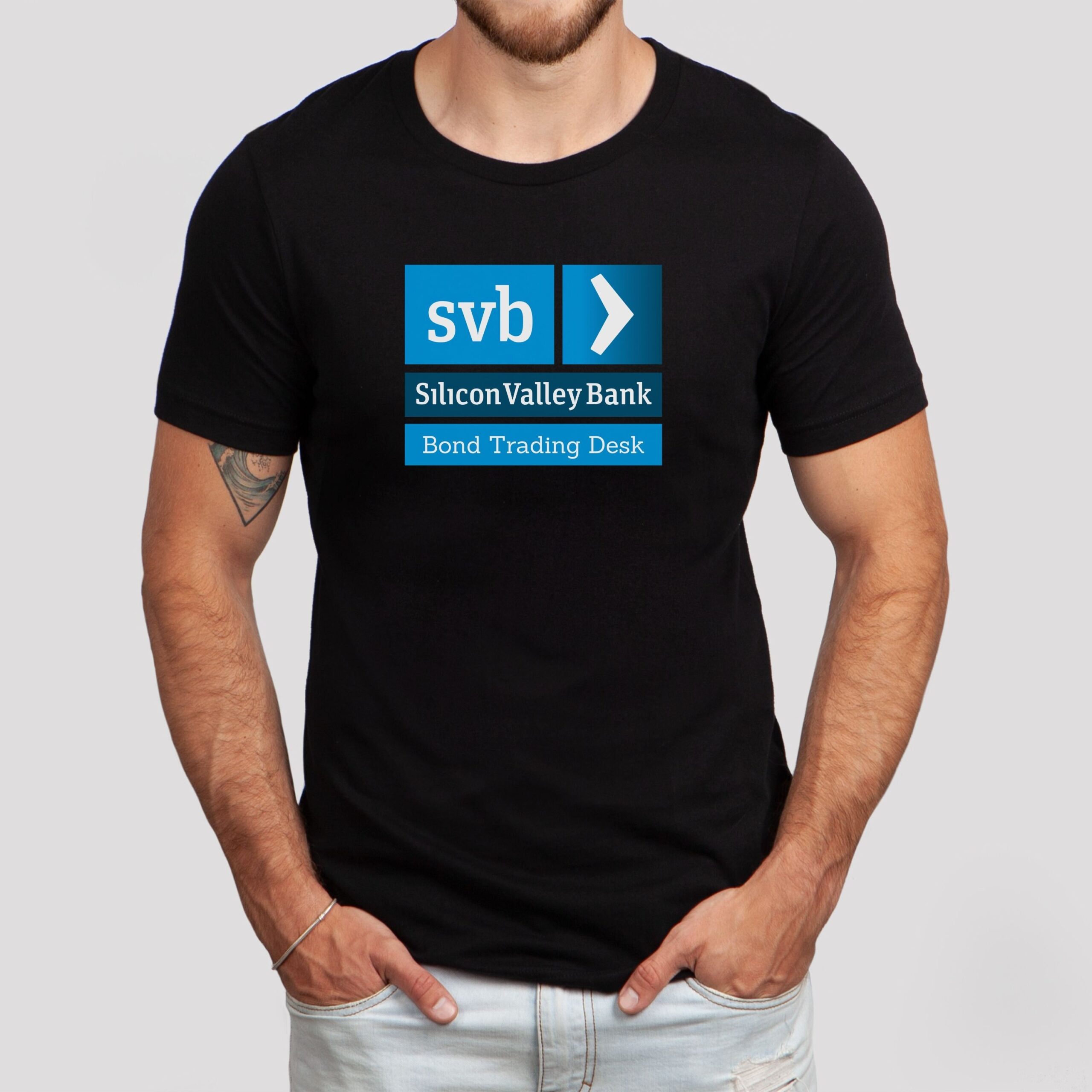 Silicon Valley Bank SVB Bond Trading Desk T-Shirt Silicon Valley Bank SVB Bond Trading Desk T-Shirt