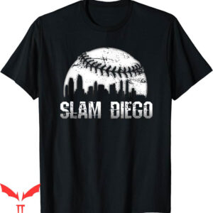 Slam Diego T-Shirt Distressed Baseball Fan