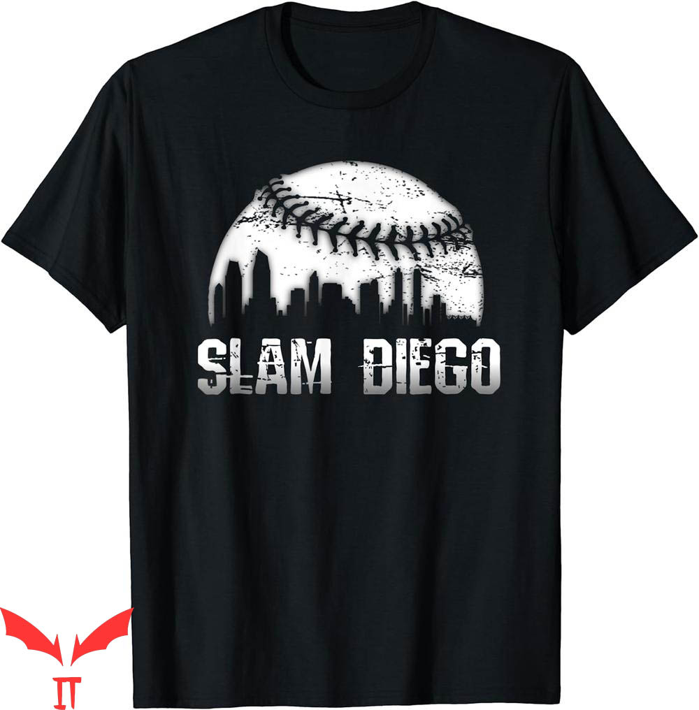 Slam Diego T-Shirt Distressed Baseball Fan Slam Diego T-Shirt Distressed Baseball Fan
