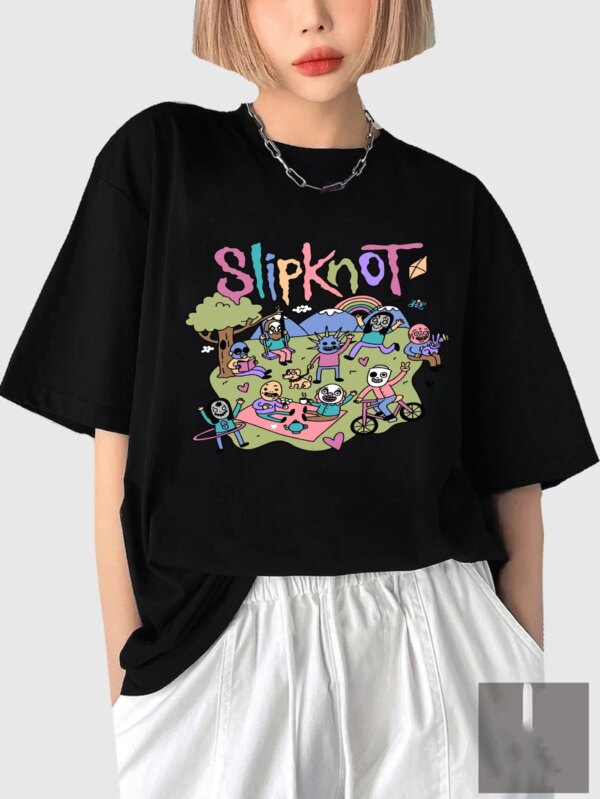 Slipknot Heavy Metal Rock Band Shirt
