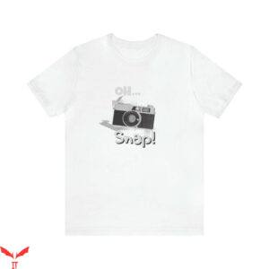 Snap On T-Shirt Oh Fun Camera Photographers Lovers
