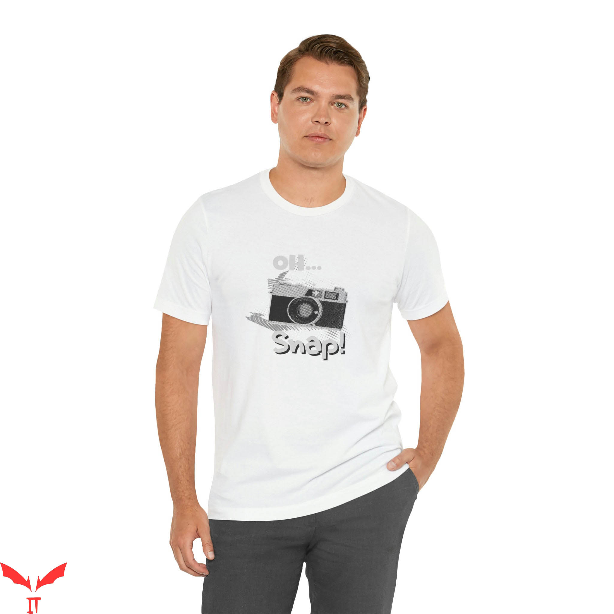 Snap On T-Shirt Oh Fun Camera Photographers Lovers Snap On T-Shirt Oh Fun Camera Photographers Lovers