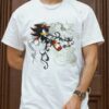 Sonic X Shadow White Tribal Jesse Pinkma Shirt