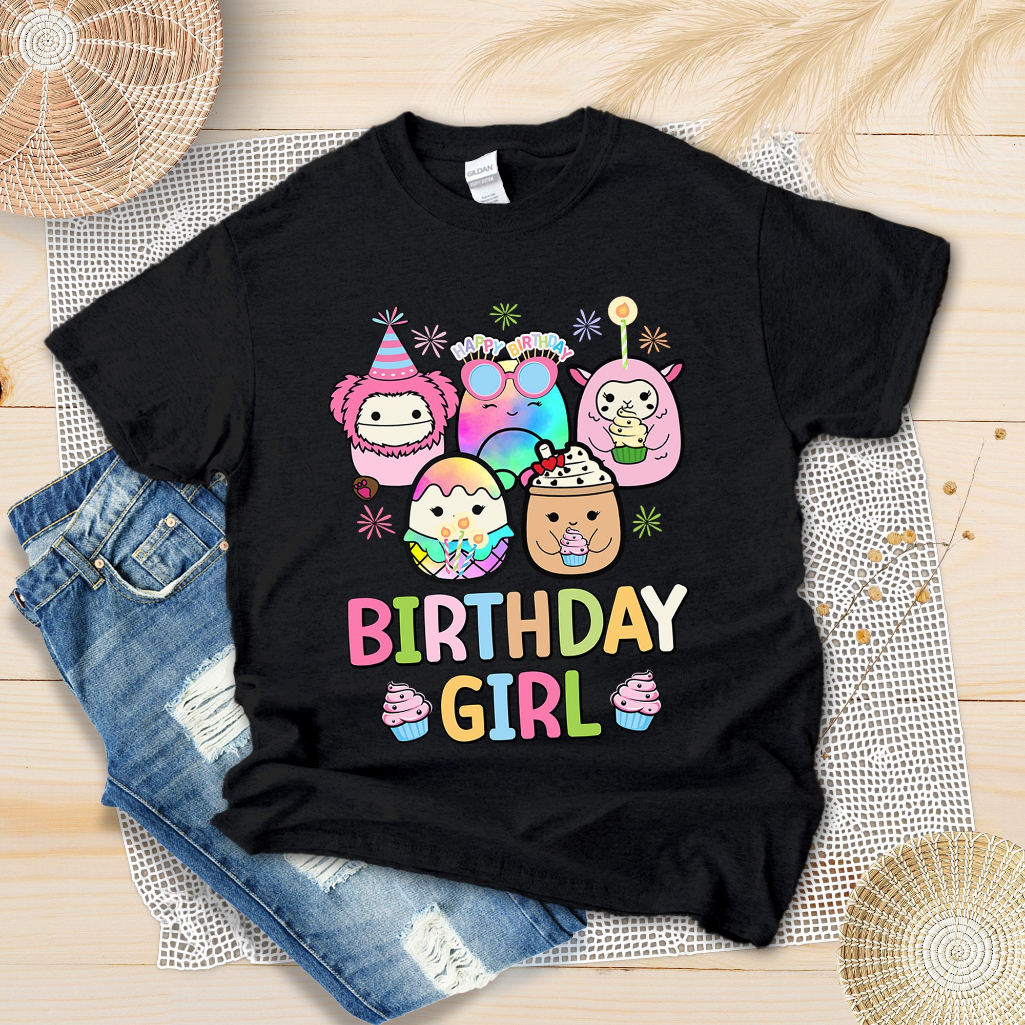 Squishmallow Birthday Girl Shirt Squishmallow Birthday Girl Shirt