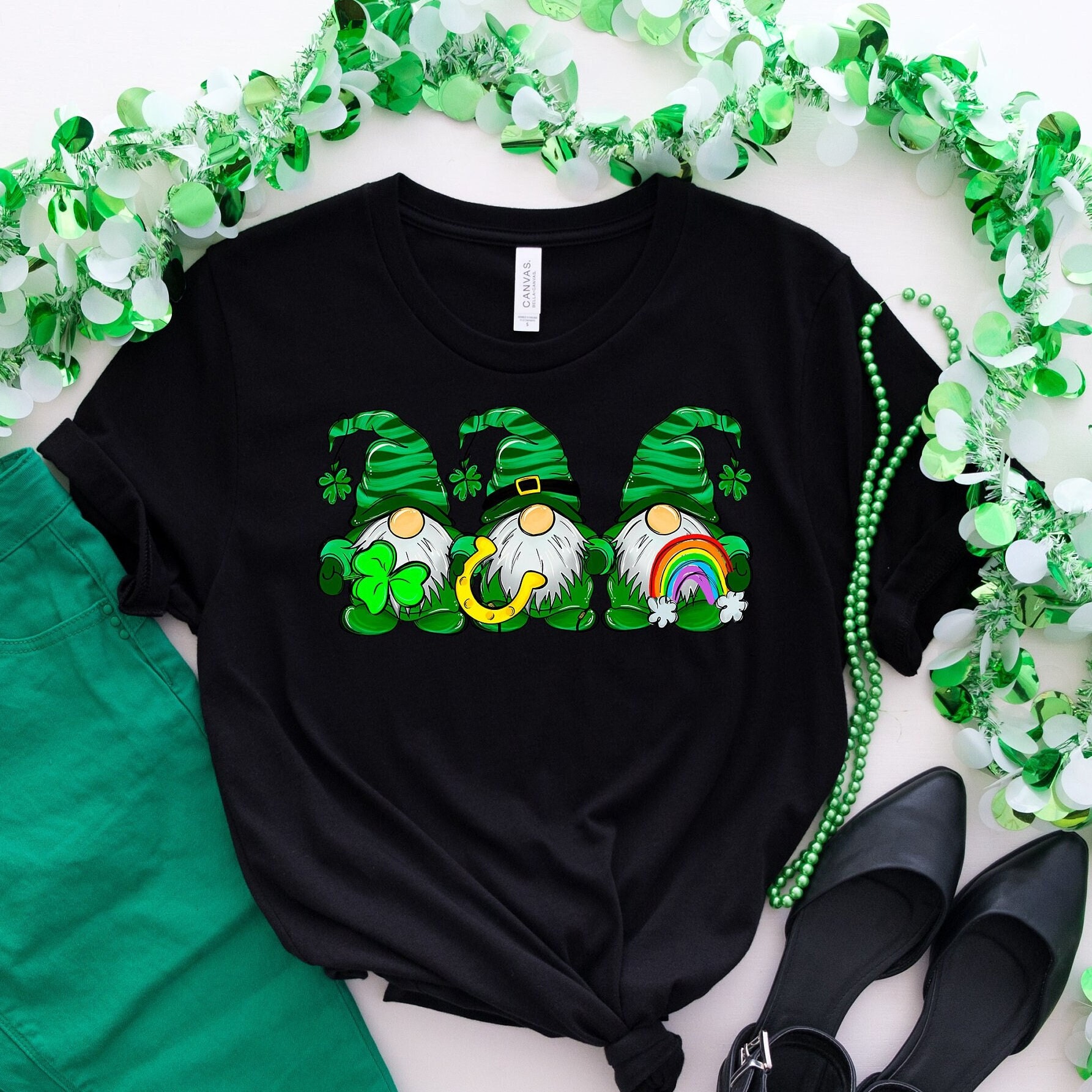 St Patrick's Day Gnomes Clover Irish Shirt St Patrick's Day Gnomes Clover Irish Shirt