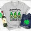 St Patricks Day Shenanigans With My Gnomies Lucky Shirt