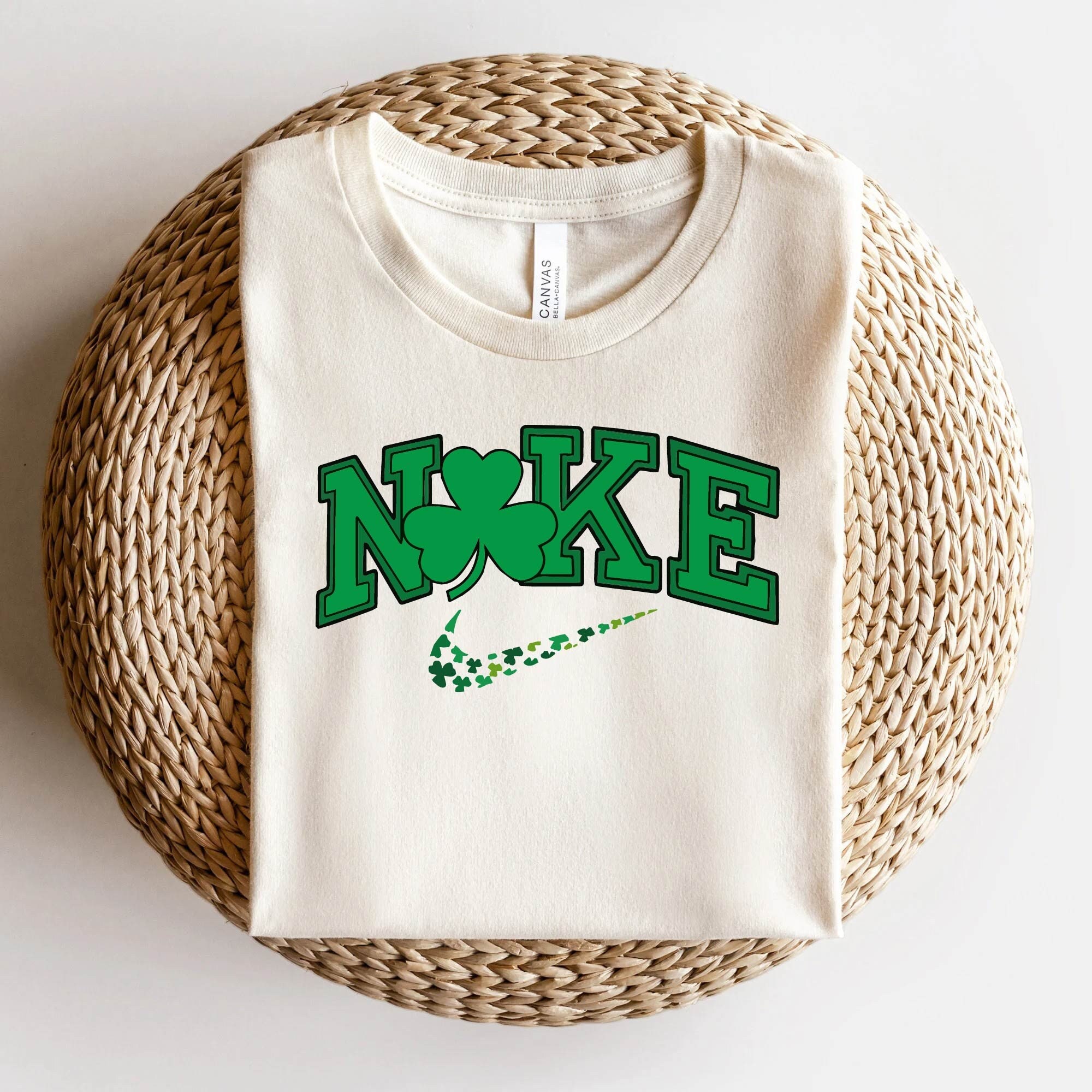 St Patricks Day Swoosh Green Marshmallow Gnome Shirt St Patricks Day Swoosh Green Marshmallow Gnome Shirt