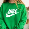 St Patricks Swoosh Shamrock N1KE Sweatshirt Shirt