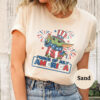 Star War Force Of July American Baby Yoda Indepence Day Shirt