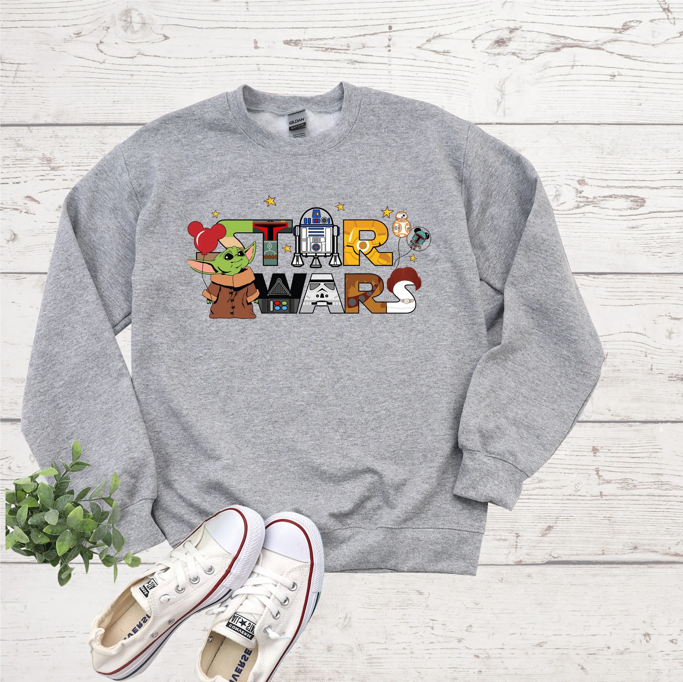 Star Wars Baby Yoda Balloon Disneyland Trip Vacation Shirt Hoodie Sweatshirt Star Wars Baby Yoda Balloon Disneyland Trip Vacation Shirt Hoodie Sweatshirt