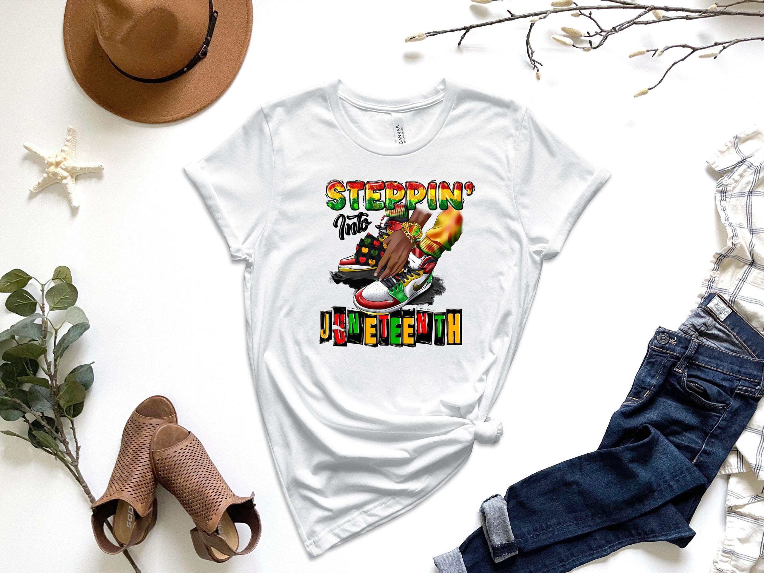 Steppin' Into Juneteenth Black Lives Matter Civil Rights Shirt Steppin' Into Juneteenth Black Lives Matter Civil Rights Shirt