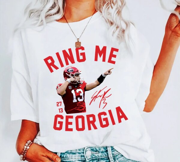 Stetson Bennett Call Me Georgia Football 27 13 Shirt