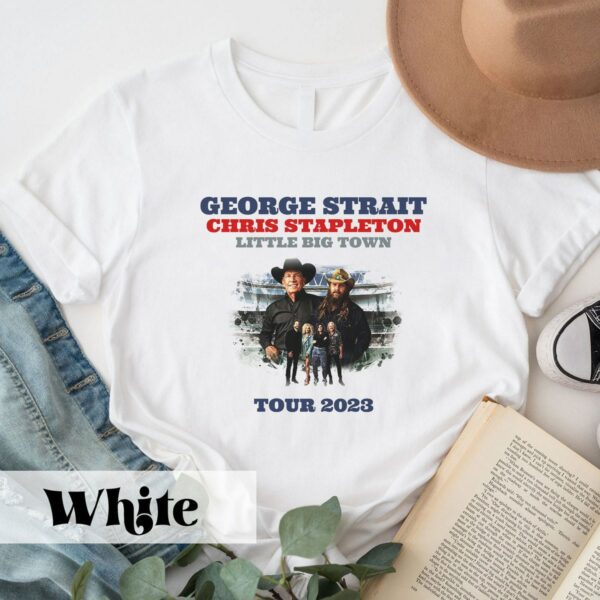 Strait Stapleton Little Big Town Tour Country Concert Shirt