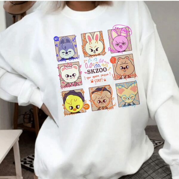Stray Kids Mascot Members Skzoo Sweatshirt