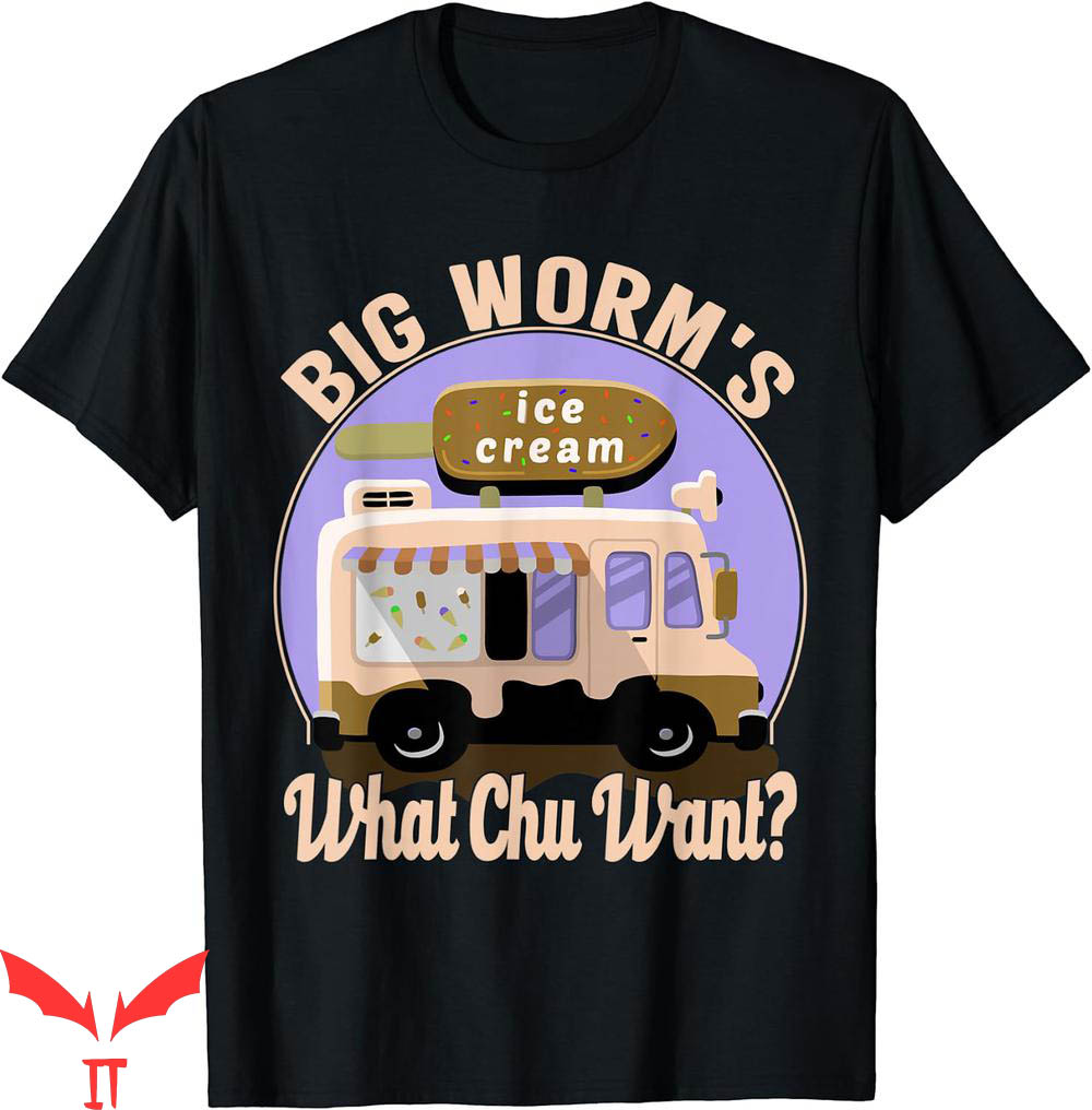 Stussy 8ball T-Shirt Big Worms Ice Cream Stussy 8ball T-Shirt Big Worms Ice Cream