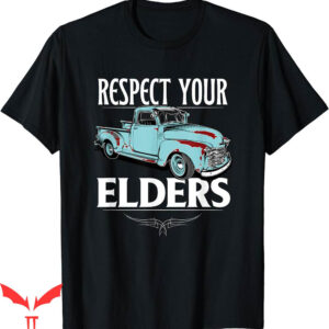 Stussy 8ball T-Shirt Classic Truck Guy Respect Your Elders