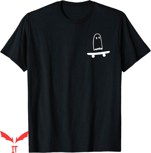 Stussy 8ball T-Shirt Ghost Skateboard Lazy Halloween Costume